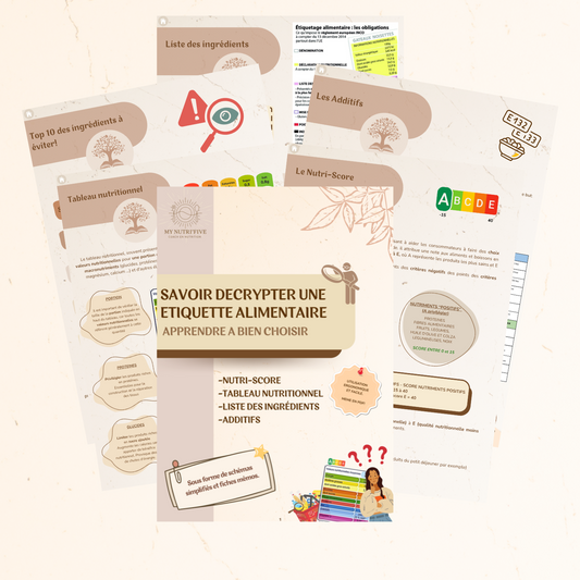 E-Book - Savoir décrypter une étiquette alimentaire